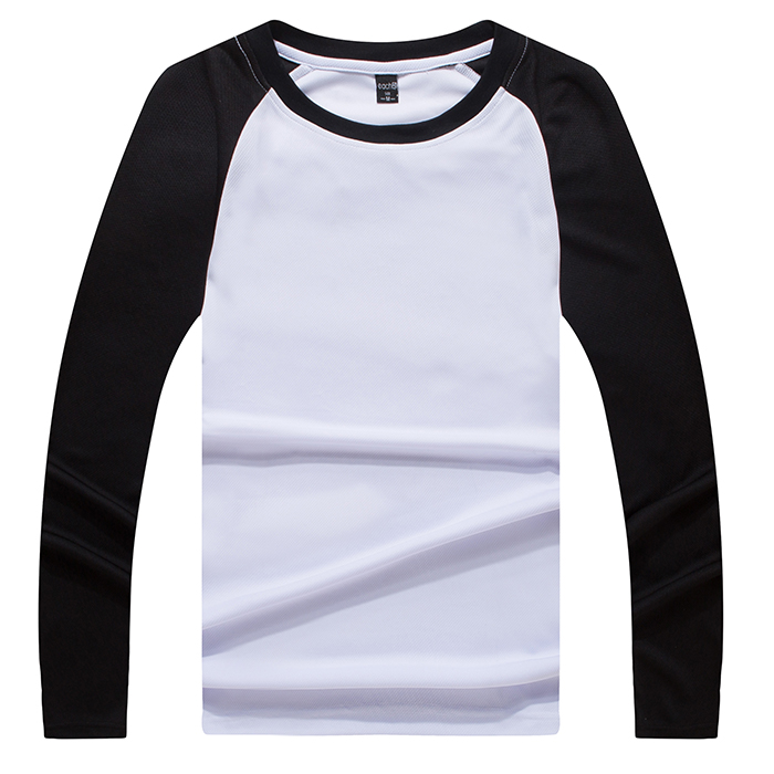 CT-13 圓領牛角T-Shirt (長袖) - each印服裝訂造專門店